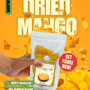 Dried Yellow Mango Slices 🍋 – Naturally Air-Dried, Sweet & Chewy – 500g