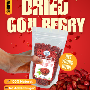 Goji Berries / Gojiberry / Dried Goji Berries 🌿 – Rich in Antioxidants & Vitamins – 500gm