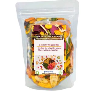 Mixed Dried Vegetables Chips Snacks – 1kg